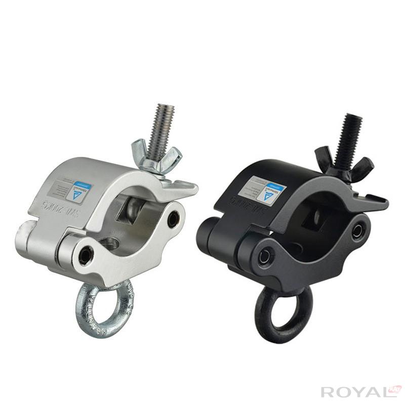 Aluminum Light Hook, Stage Light Clamp, Eye Clamp with Bottom Ring, Stage Hanging Hook Connector